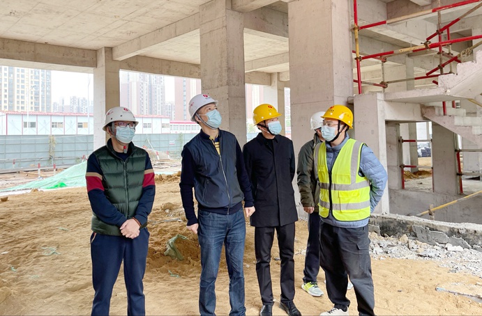 市政公用集團黨委委員、副總經(jīng)理葛威敏到泉邦產(chǎn)業(yè)園項目檢查安全生產(chǎn)工