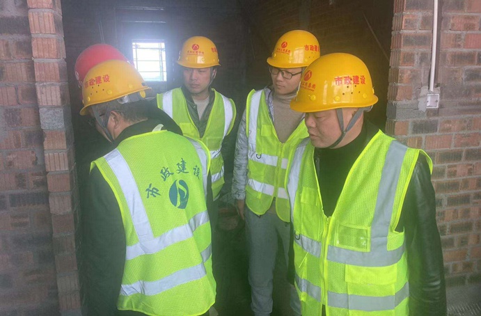 南昌市政建設(shè)集團各項目開展安全隱患大排查大整治工作