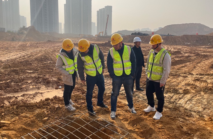 南昌市政建設(shè)集團各項目開展安全隱患大排查大整治工作