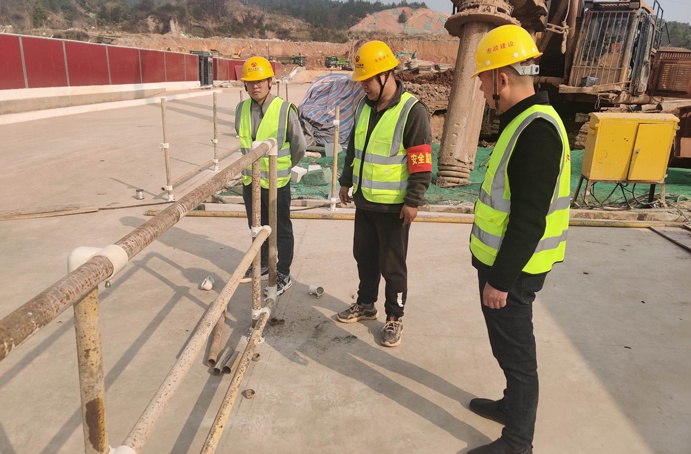 南昌市政建設(shè)集團各項目開展安全隱患大排查大整治工作