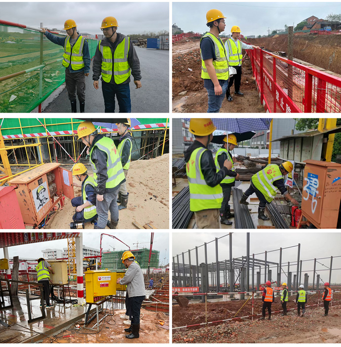 南昌市政建設(shè)集團(tuán)各在建項(xiàng)目開(kāi)展暴雨天氣安全專項(xiàng)檢查