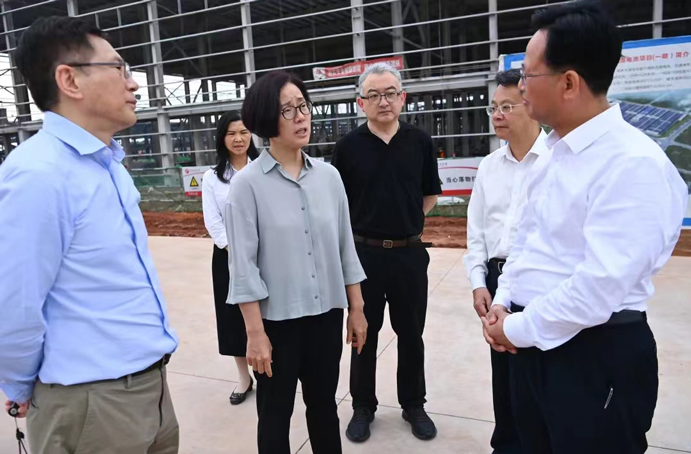 贛州市委書記吳忠瓊調研我司城西產業(yè)園項目