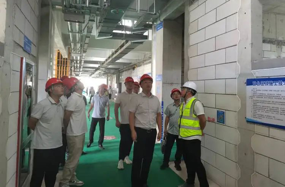 南昌市政建設集團組織“優(yōu)秀工地”觀摩交流活動